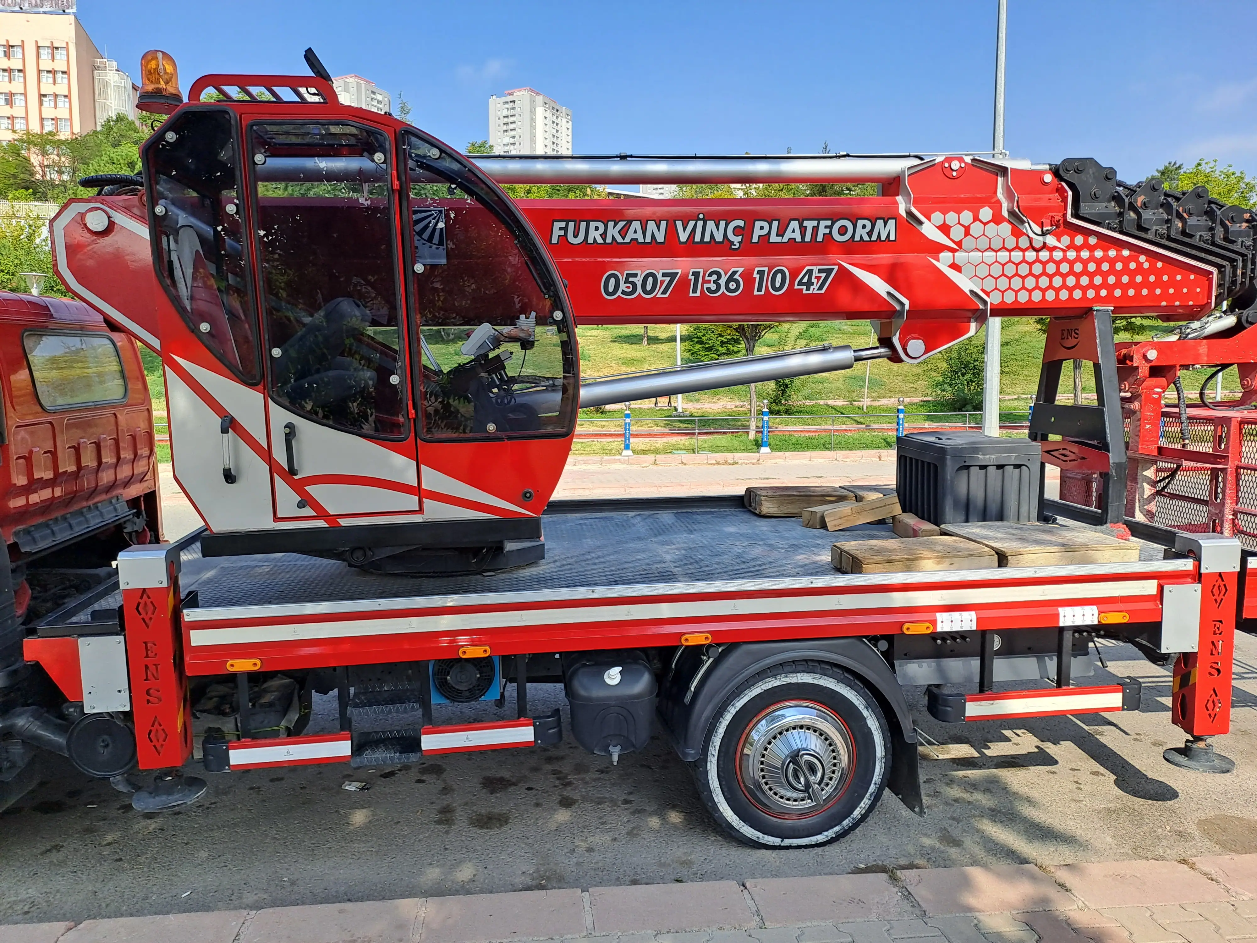 Ankara Sepetli Vinç Kiralama - Saatlik ve Günlük | AnkVinç