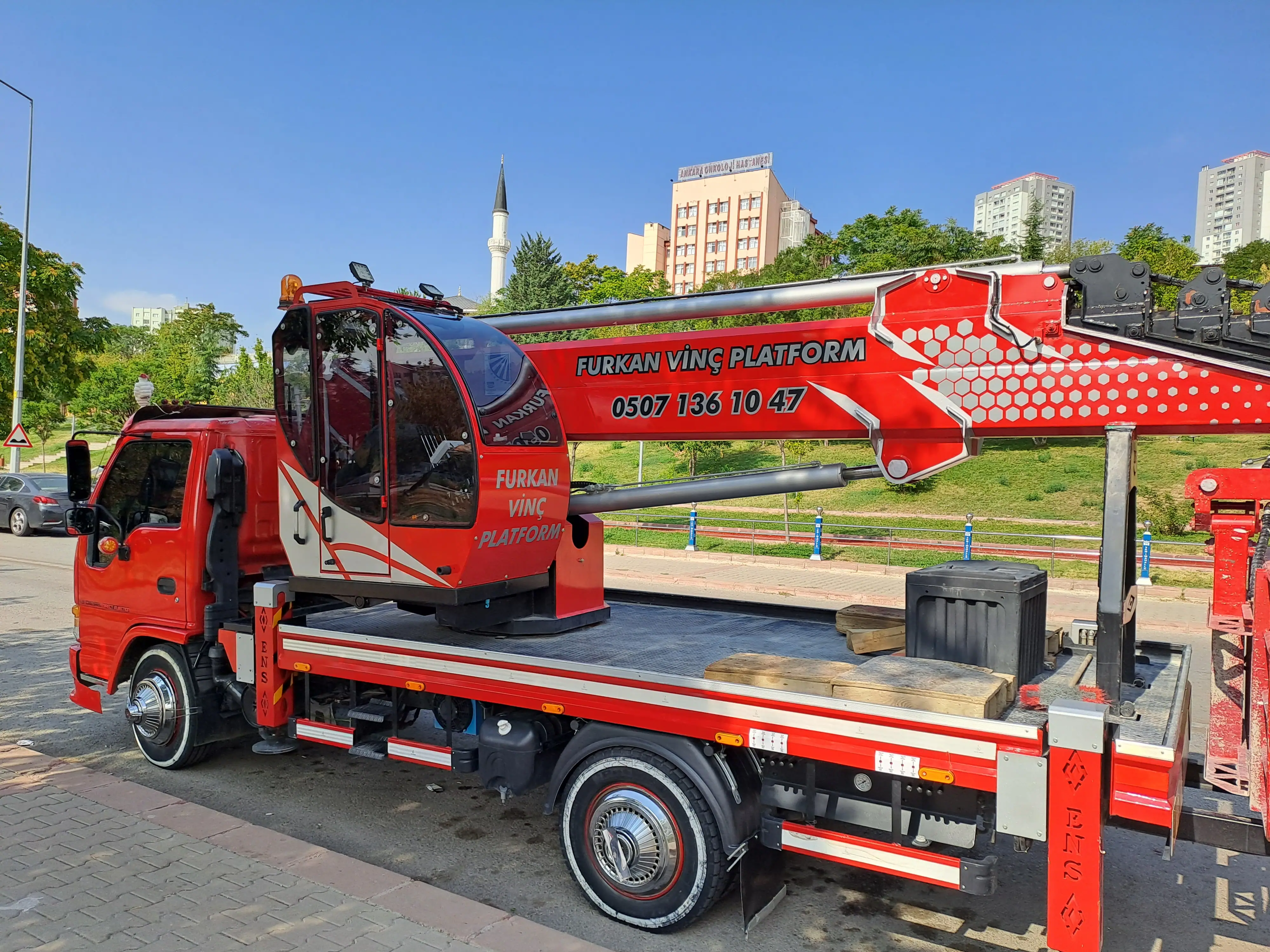 AnkVinç Ankara Vinç Kiralama Operasyonu